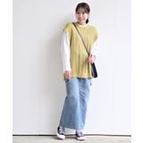 透かし柄ニットベスト | rps | 詳細画像36