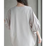 異素材切替7分袖ワッフルドルマンワイドプルオーバー | rps | 詳細画像15