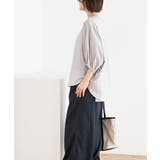 異素材切替7分袖ワッフルドルマンワイドプルオーバー | rps | 詳細画像3