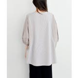 異素材切替7分袖ワッフルドルマンワイドプルオーバー | rps | 詳細画像34