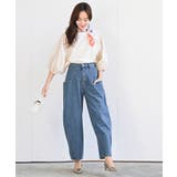 異素材切替7分袖ワッフルドルマンワイドプルオーバー | rps | 詳細画像37