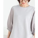 異素材切替7分袖ワッフルドルマンワイドプルオーバー | rps | 詳細画像6