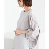 異素材切替7分袖ワッフルドルマンワイドプルオーバー | rps | 詳細画像7