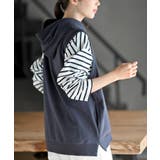 裏毛フードベスト | rps | 詳細画像16 