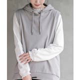 裏毛フードベスト | rps | 詳細画像21 