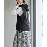 裏毛フードベスト | rps | 詳細画像4 