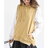 イエロー | 裏毛フードベスト | rps