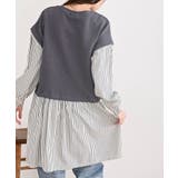 ニットソーベストレイヤード風チュニック | rps | 詳細画像8