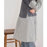 ニットソーベストレイヤード風チュニック | rps | 詳細画像9