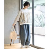 布帛切替ギャザーカットプルオーバー | rps | 詳細画像10 