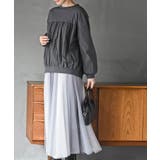 布帛切替ギャザーカットプルオーバー | rps | 詳細画像18 