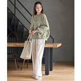 布帛切替ギャザーカットプルオーバー | rps | 詳細画像26 