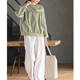 布帛切替ギャザーカットプルオーバー | rps | 詳細画像29 