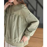 布帛切替ギャザーカットプルオーバー | rps | 詳細画像30 