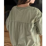 布帛切替ギャザーカットプルオーバー | rps | 詳細画像31 