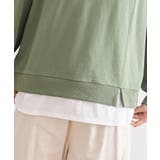 レイヤード風裏毛プルオーバー | rps | 詳細画像29 