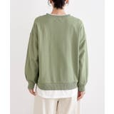 レイヤード風裏毛プルオーバー | rps | 詳細画像31 