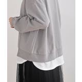 レイヤード風裏毛プルオーバー | rps | 詳細画像7 