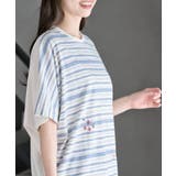 抗菌防臭熱帯魚ボーダーワイドＴシャツ | rps | 詳細画像5 