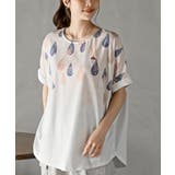ベージュ | ＦｅｅｌＣｏｏｌしずくワイドＴシャツ | rps