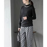 パールビジューネックハイネックニットプルオーバー | rps | 詳細画像12