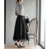 パールビジューネックハイネックニットプルオーバー | rps | 詳細画像24