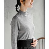 パールビジューネックハイネックニットプルオーバー | rps | 詳細画像28