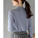 パールビジューネックハイネックニットプルオーバー | rps | 詳細画像35