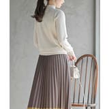 パールビジューネックハイネックニットプルオーバー | rps | 詳細画像4