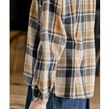 衿レースチェックブラウス | rps | 詳細画像27 