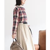 衿レースチェックブラウス | rps | 詳細画像31 