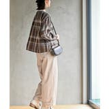 衿レースチェックブラウス | rps | 詳細画像5 