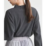 微起毛テレコ衿レースプルオーバー | rps | 詳細画像8
