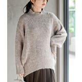 杢ベージュ | モヘアニットドルマンプルオーバー | rps