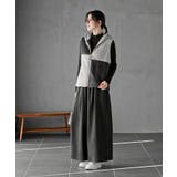 ボアフリース切替配色フードベスト | rps | 詳細画像10 