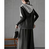 ボアフリース切替配色フードベスト | rps | 詳細画像12 