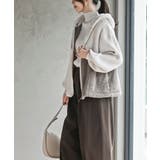 ボアフリース切替配色フードベスト | rps | 詳細画像19 