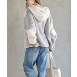 ボアフリース切替配色フードジャケット | rps | 詳細画像19 