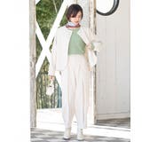 麻混ノーカラージャケット | rps | 詳細画像10 