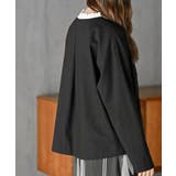 麻混ノーカラージャケット | rps | 詳細画像18 