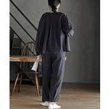 麻混ノーカラージャケット | rps | 詳細画像23 