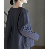 麻混ノーカラージャケット | rps | 詳細画像27 