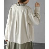 麻混ノーカラージャケット | rps | 詳細画像7 