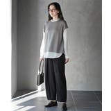 麻混コクーンパンツ | rps | 詳細画像20 