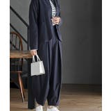 麻混コクーンパンツ | rps | 詳細画像26 