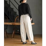 麻混コクーンパンツ | rps | 詳細画像4 