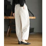 麻混コクーンパンツ | rps | 詳細画像8 