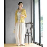 衿付き５分袖透かし編みＺＩＰカーディガン | rps | 詳細画像18 