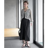 透かし編みフロントリボンラメニットカーディガン | rps | 詳細画像10 