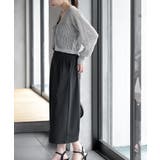 透かし編みフロントリボンラメニットカーディガン | rps | 詳細画像13 